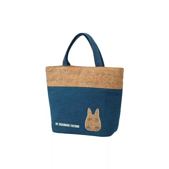 My Neighbor Totoro - Ghibli - Lunch Bag cork & denim style-SKATER-38935