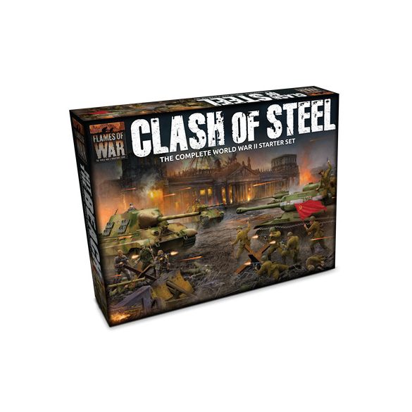 Flames of War: Clash of Steel Starter Set (LW German vs Soviet) - EN-FWBX15