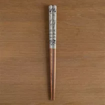 Kiki's Delivery Service - Ghibli - Lacquered Chopsticks 21cm brown sketches-SKATER-60173