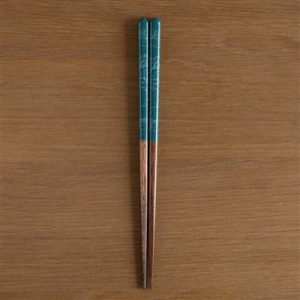 Ghibli - Lacquered Chopsticks 21cm Sketches Deep Green - My Neighbor Totoro-SKATER-60176