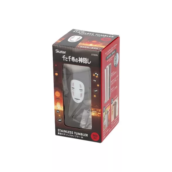 Ghibli - Stainless Steel 300ml No Face Fireworks - Spirited Away-SKATER-49083
