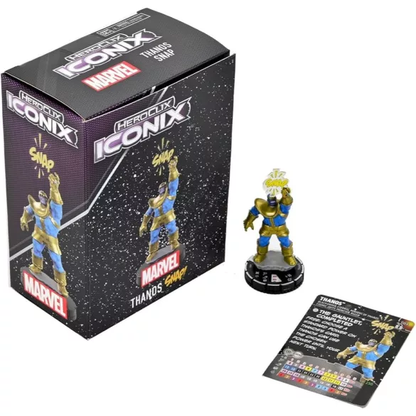 Marvel HeroClix Iconix: Thanos Snap! Special Edition figura
