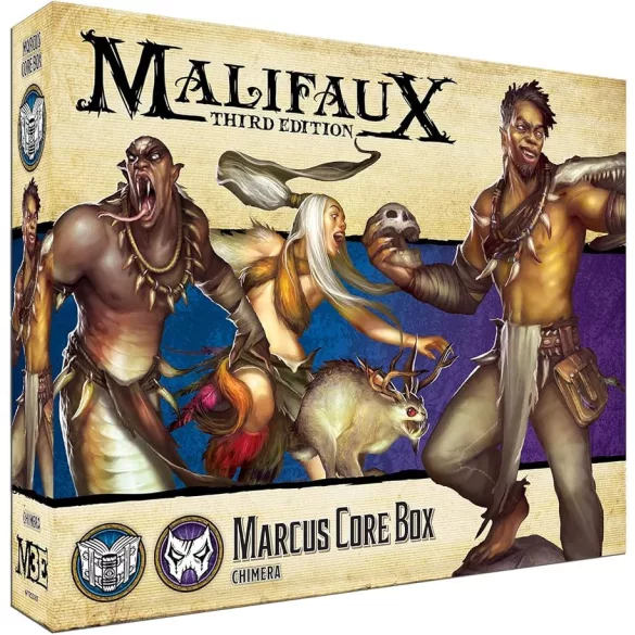 Malifaux 3rd Edition - Marcus Core Box miniatűra készlet - angol kiadás