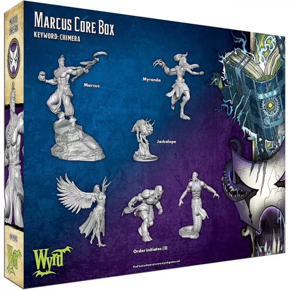 Malifaux 3rd Edition - Marcus Core Box miniatűra készlet - angol kiadás