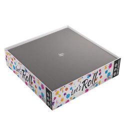 Gamegenic - Magnetic Dice Tray Square Black/Gray-GGS60046ML