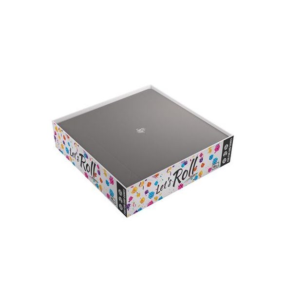 Gamegenic - Magnetic Dice Tray Square Black/Gray-GGS60046ML