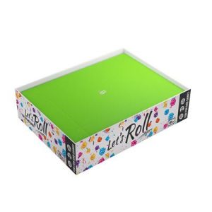 Gamegenic - Magnetic Dice Tray Rectangular Black/Green-GGS60054ML