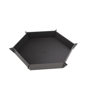 Gamegenic - Magnetic Dice Tray Hexagonal Black/Gray-GGS60058ML