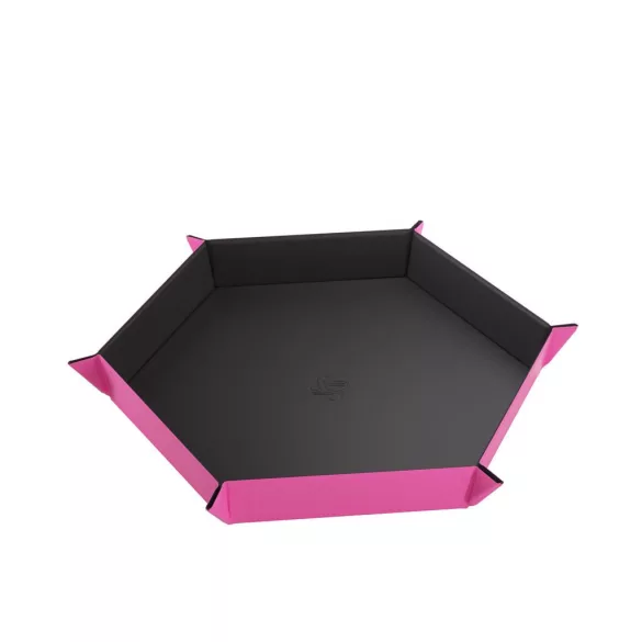 Gamegenic - Magnetic Dice Tray Hexagonal Black/Pink-GGS60061ML