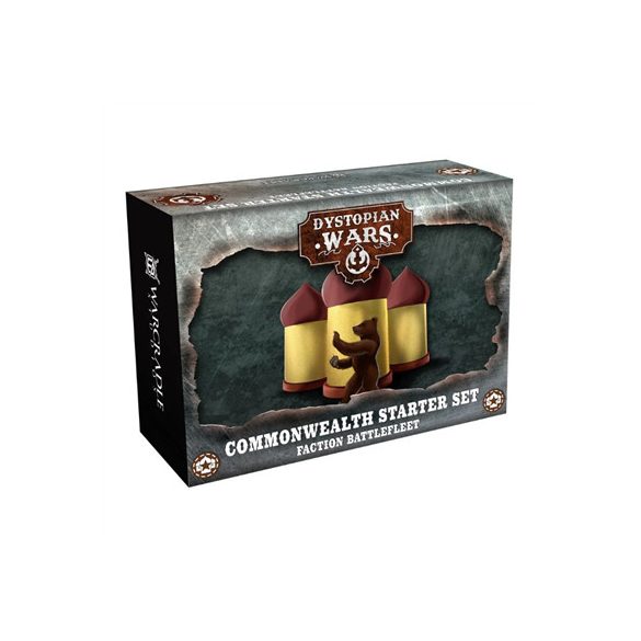 Dystopian Wars - Commonwealth Starter Set - Faction Battlefleet - EN-DWA270000