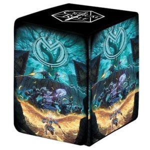 UP - Printed Leatherette Alcove Deck Box featuring: Vox Machina Art from Critical Role-16094