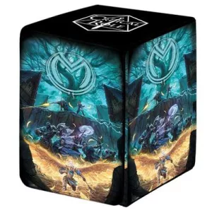 UP - Printed Leatherette Alcove Deck Box featuring: Vox Machina Art from Critical Role-16094
