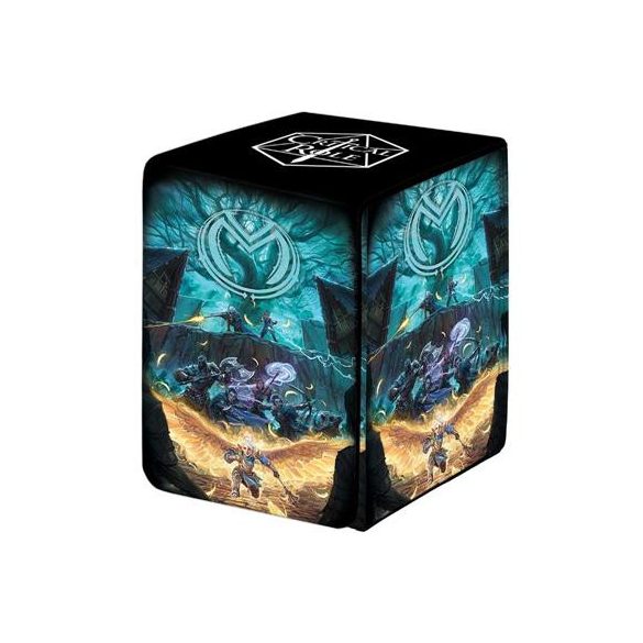 UP - Printed Leatherette Alcove Deck Box featuring: Vox Machina Art from Critical Role-16094