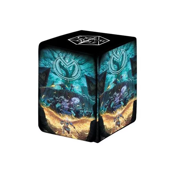 UP - Printed Leatherette Alcove Deck Box featuring: Vox Machina Art from Critical Role-16094