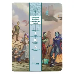 UP - Printed Leatherette Book Folio featuring: Bells Hells Team Lineup from Critical Role-16097