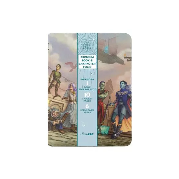 UP - Printed Leatherette Book Folio featuring: Bells Hells Team Lineup from Critical Role-16097