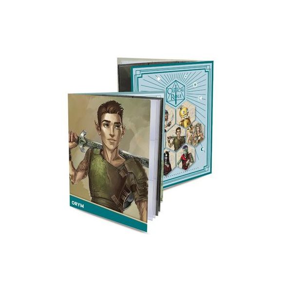 UP - RPG Folio with Stickers featuring: Orym from Critical Role-16122