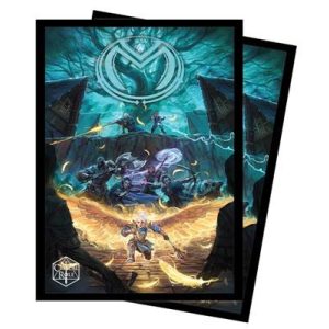 UP - Sleeves featuring: Vox Machina Art from Critical Role (100 Sleeves)-16123