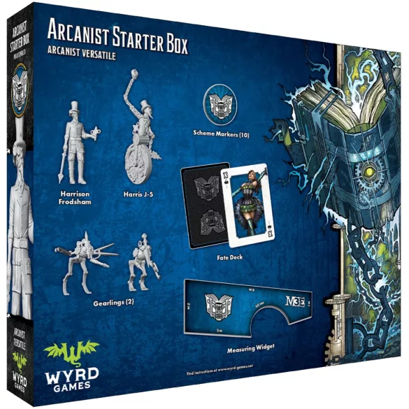 Malifaux 3rd Edition – Arcanist Starter Box miniatűra szett, angol kiadás