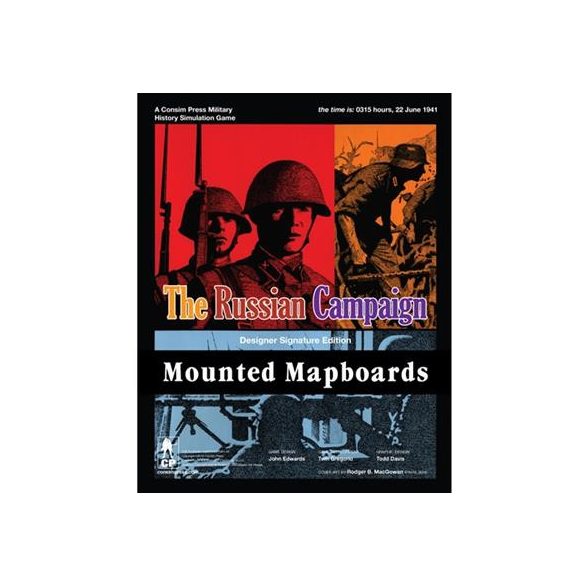 The Russian Campaign Mounted Mapboards - EN-2019-MM