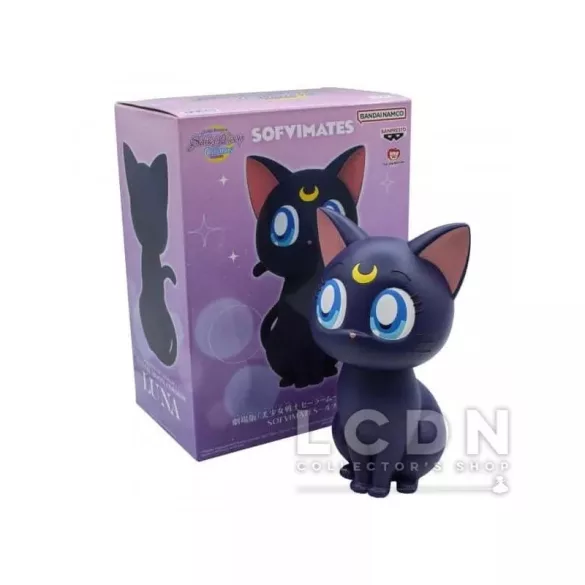 Sailor Moon: Cosmo The Movie - Banpresto SOFVIMATES Figure - Luna-BP88173P