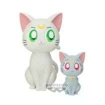 Sailor Moon: Cosmos The Movie - Banpresto SOFVIMATES Figure - Artemis & Diana-BP88174P
