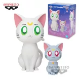 Sailor Moon: Cosmos The Movie - Banpresto SOFVIMATES Figure - Artemis & Diana-BP88174P