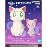 Sailor Moon: Cosmos The Movie - Banpresto SOFVIMATES Figure - Artemis & Diana-BP88174P