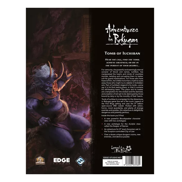 Adventures in Rokugan - Tomb Of Iuchiban - EN-ESAIR03EN