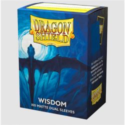 Dragon Shield Standard size Matte Dual Sleeves - Wisdom (100 Sleeves)-AT-15057