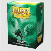 Dragon Shield Standard size Matte Dual Sleeves - Might (100 Sleeves)-AT-15058