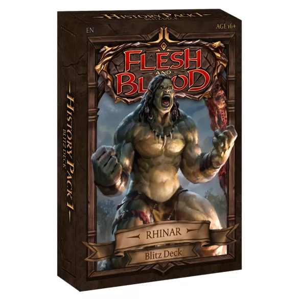 Flesh & Blood TCG - History Pack 1 Blitz Decks Display (6 Decks) - EN-FAB2208-EN