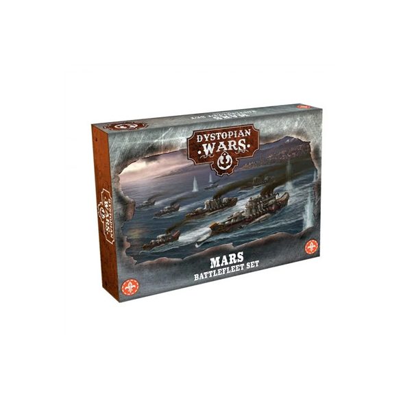Dystopian Wars: Mars Battlefleet Set - EN-DWA260005