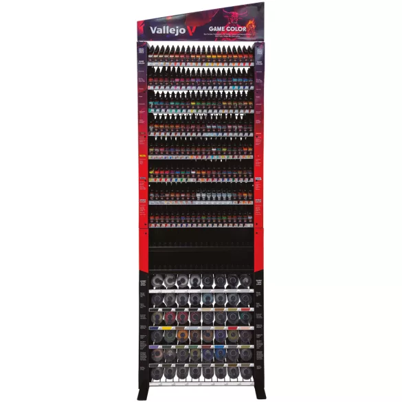 Vallejo - Game / Fantasy Color / Auxiliaries / Aerosols - Full Rack-EX722FULL