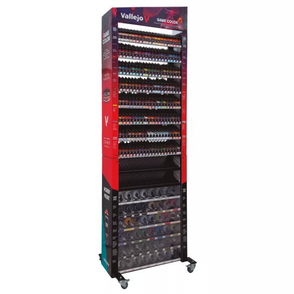 Vallejo - Game / Fantasy Color / Auxiliaries / Aerosols - Full Rack-EX722FULL