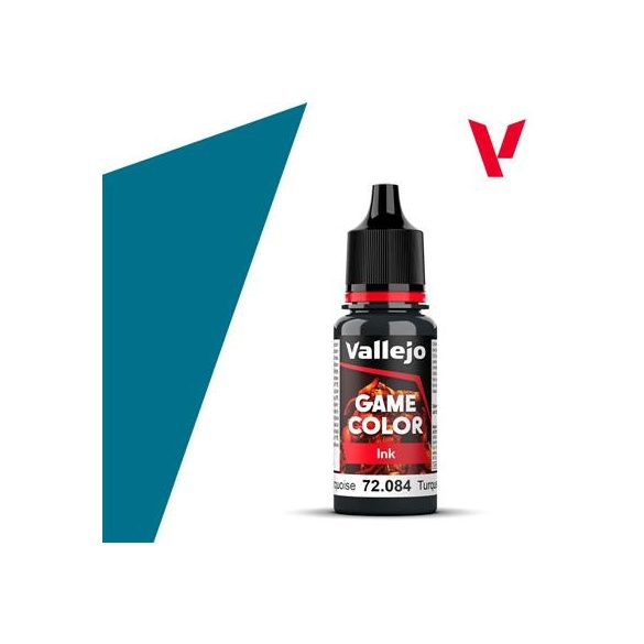 Vallejo - Game Color / Ink - Dark Turquoise-72084