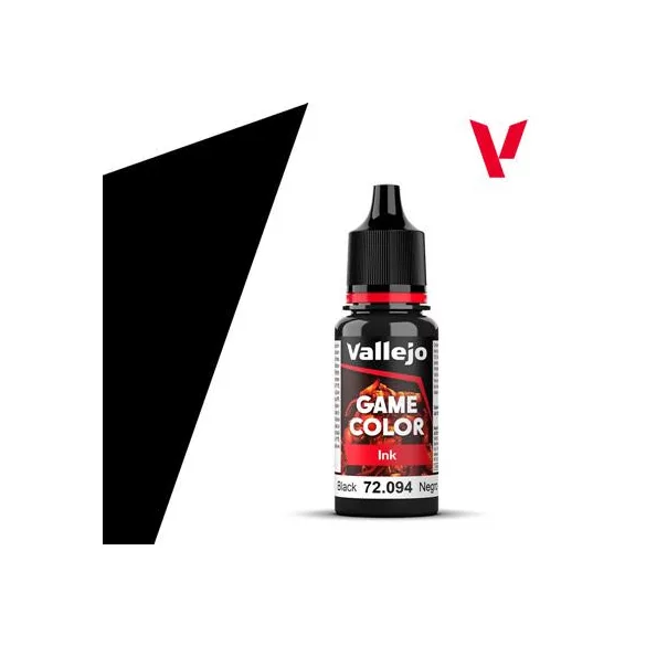 Vallejo - Game Color / Ink - Black-72094