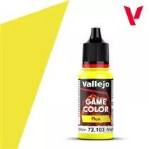 Vallejo - Game Color / Fluo - Fluorescent Yellow-72103