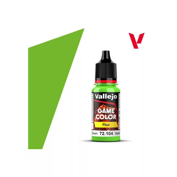 Vallejo - Game Color / Fluo - Fluorescent Green-72104