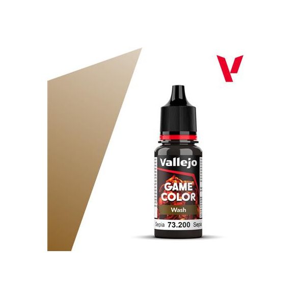 Vallejo - Game Color / Wash - Sepia-73200