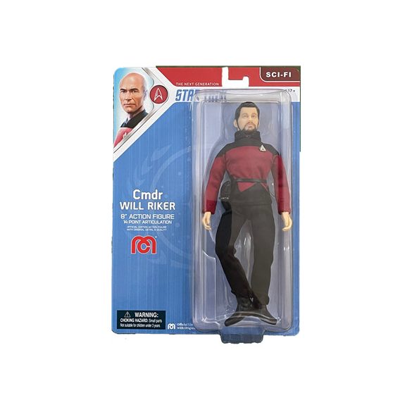 8" TNG- Cmdr Will Riker-63055