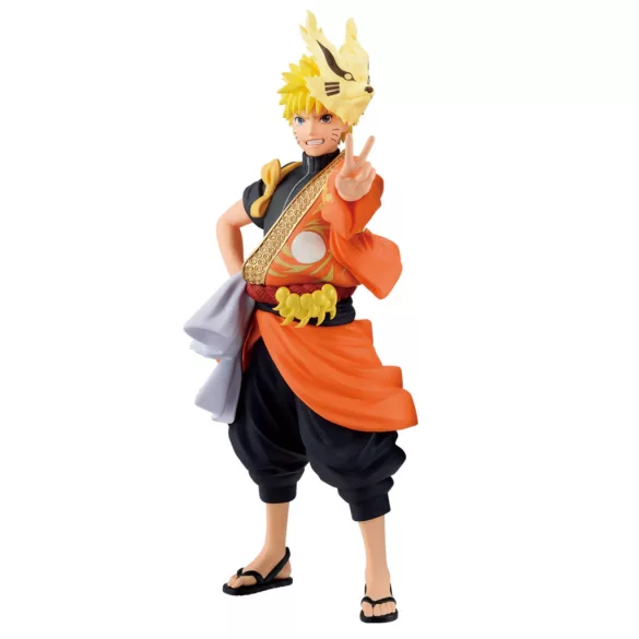 Naruto Shippuden - Banpresto Figure - Naruto Uzumaki (Animation 20th Ann. Costume)-BP88196P