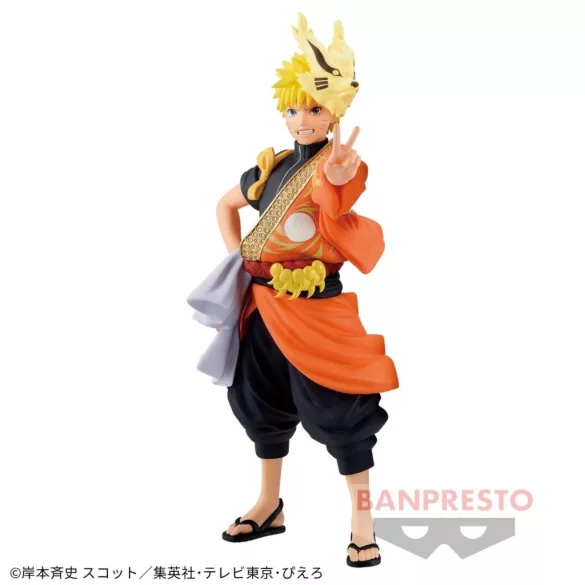 Naruto Shippuden - Banpresto Figure - Uchiha Sasuke (Animation 20th Ann. Costume)-BP88197P