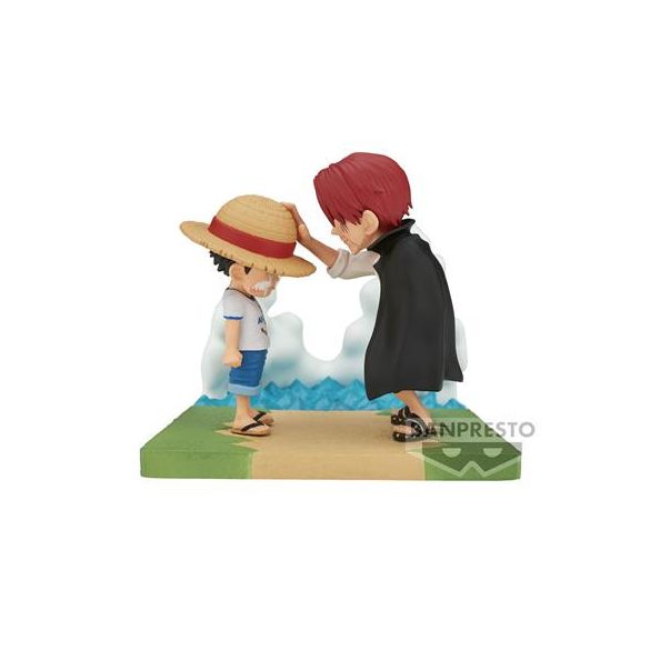One Piece World Collectable Figure Log Stories-Monkey.D.Luffy&Shanks--BP88302P
