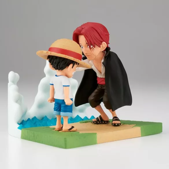 One Piece World Collectable Figure Log Stories-Monkey.D.Luffy&Shanks--BP88302P
