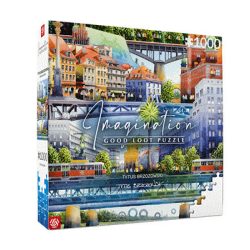 Imagination: Tytus Brzozowski Warsaw Bridges Puzzle 1000pcs-39666