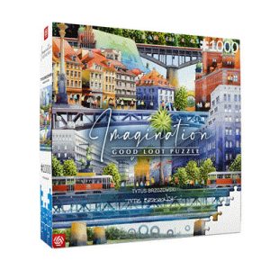 Imagination: Tytus Brzozowski Warsaw Bridges Puzzle 1000pcs-39666