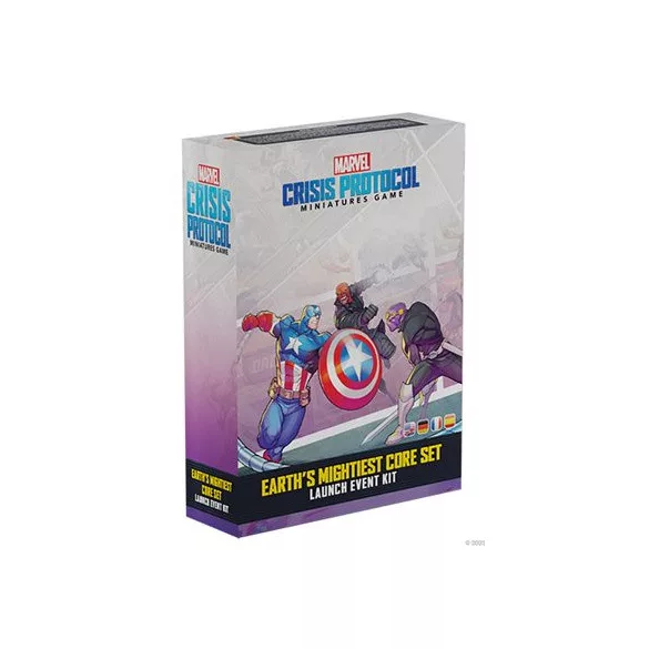 Marvel Crisis Protocol - Earth’s Mightiest Core Set Launch Event Kit - EN/DE/FR/SP-CK20