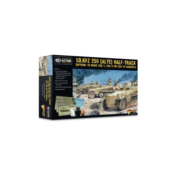 Bolt Action - Sd.Kfz 250 (Alte) Half-Track (Options To Make 250/1, 250/3 Or 250/10 Variants)-402012054