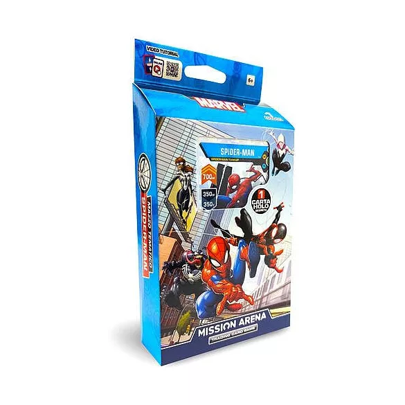 Marvel Mission Arena TCG Starter Display (4 pakli) - angol kiadás